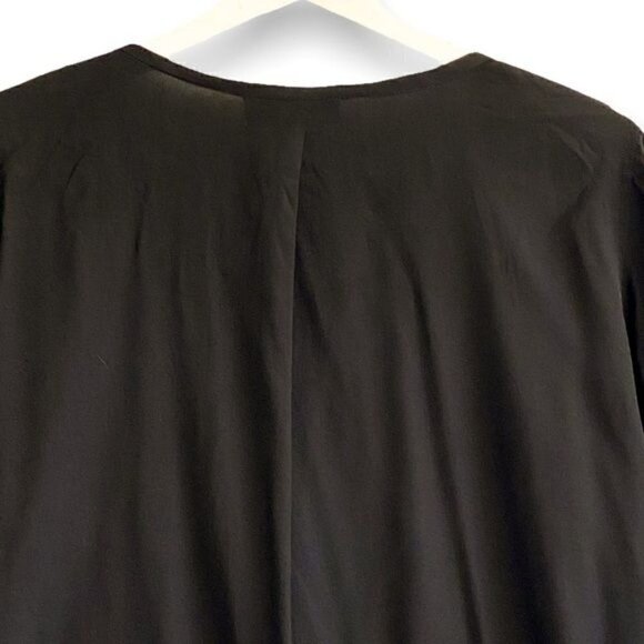 DKNY black silk tunic blouse, size 8 - Picture 5 of 11